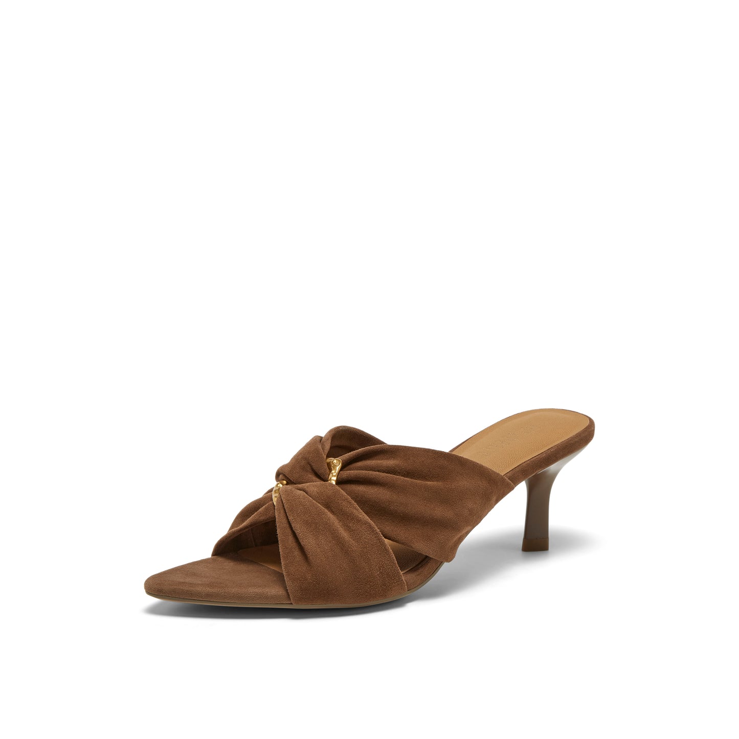 Cross-straps Metal Ring Sandals