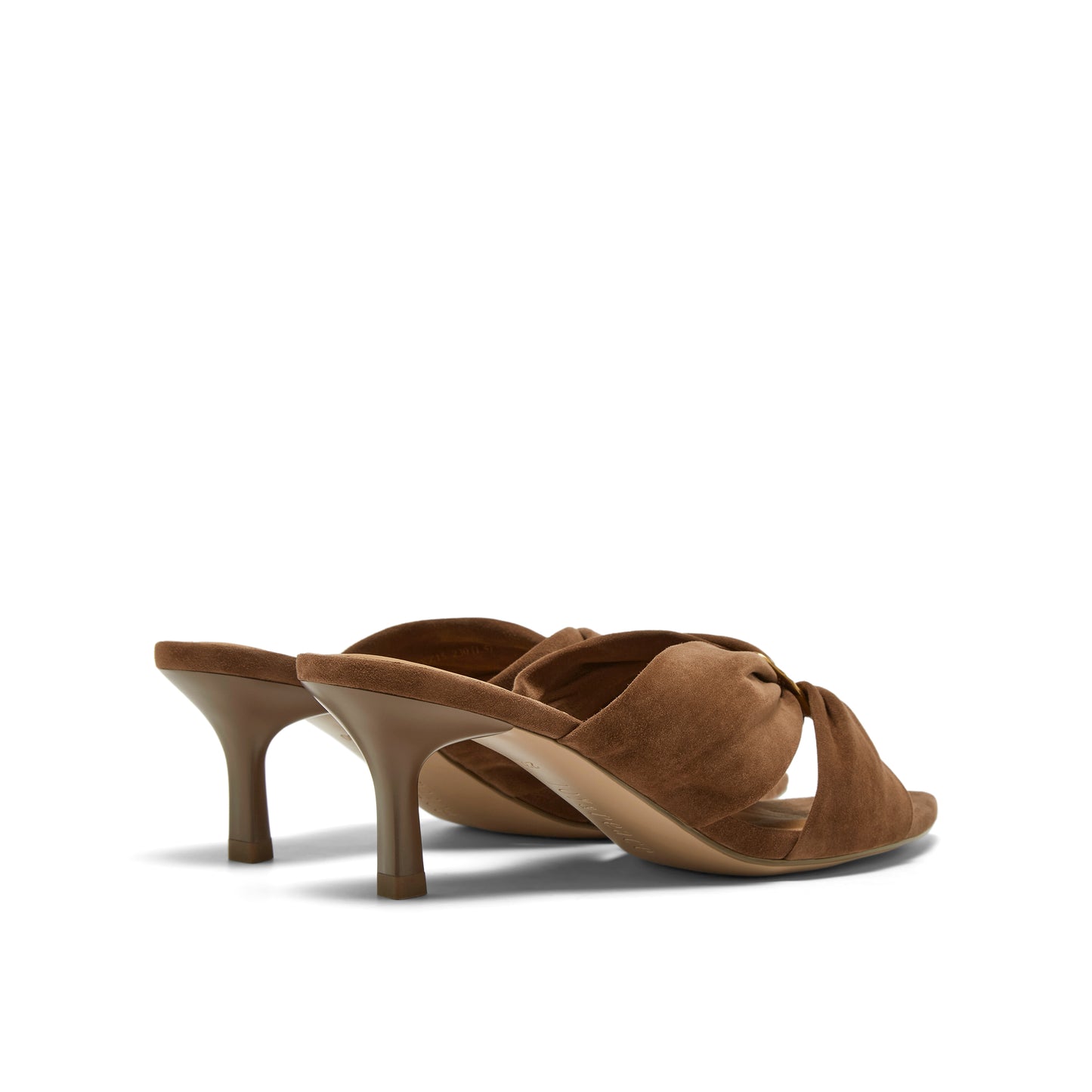 Cross-straps Metal Ring Sandals