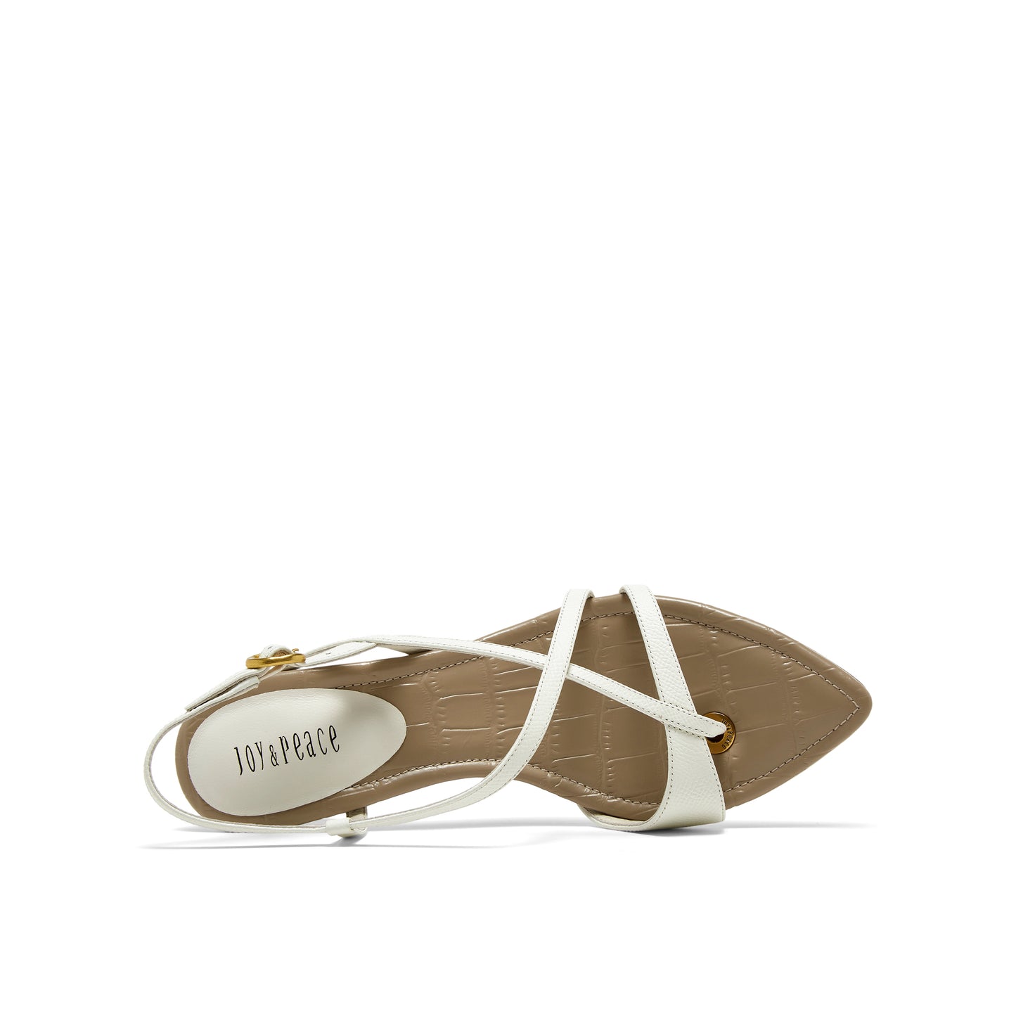 Ring-toe Blocked-heel Sandals
