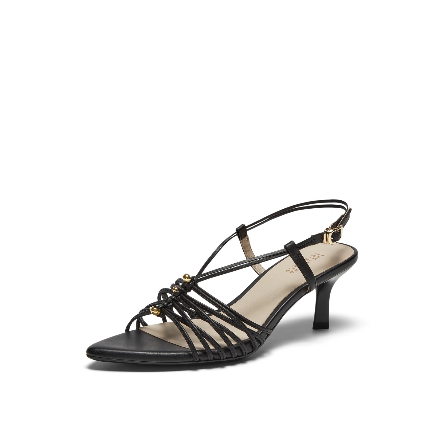 Woven Strap Heel Sandals