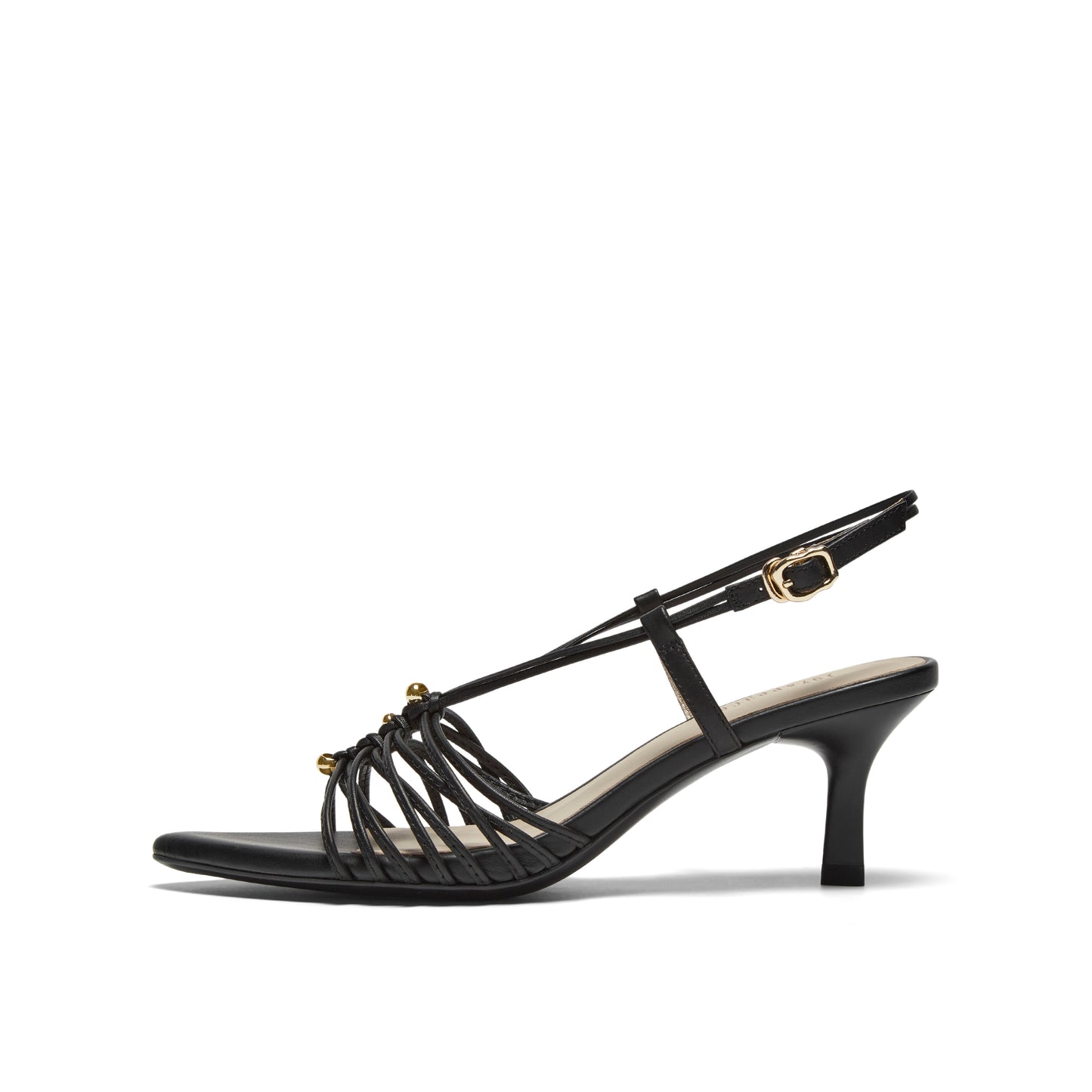 Woven Strap Heel Sandals