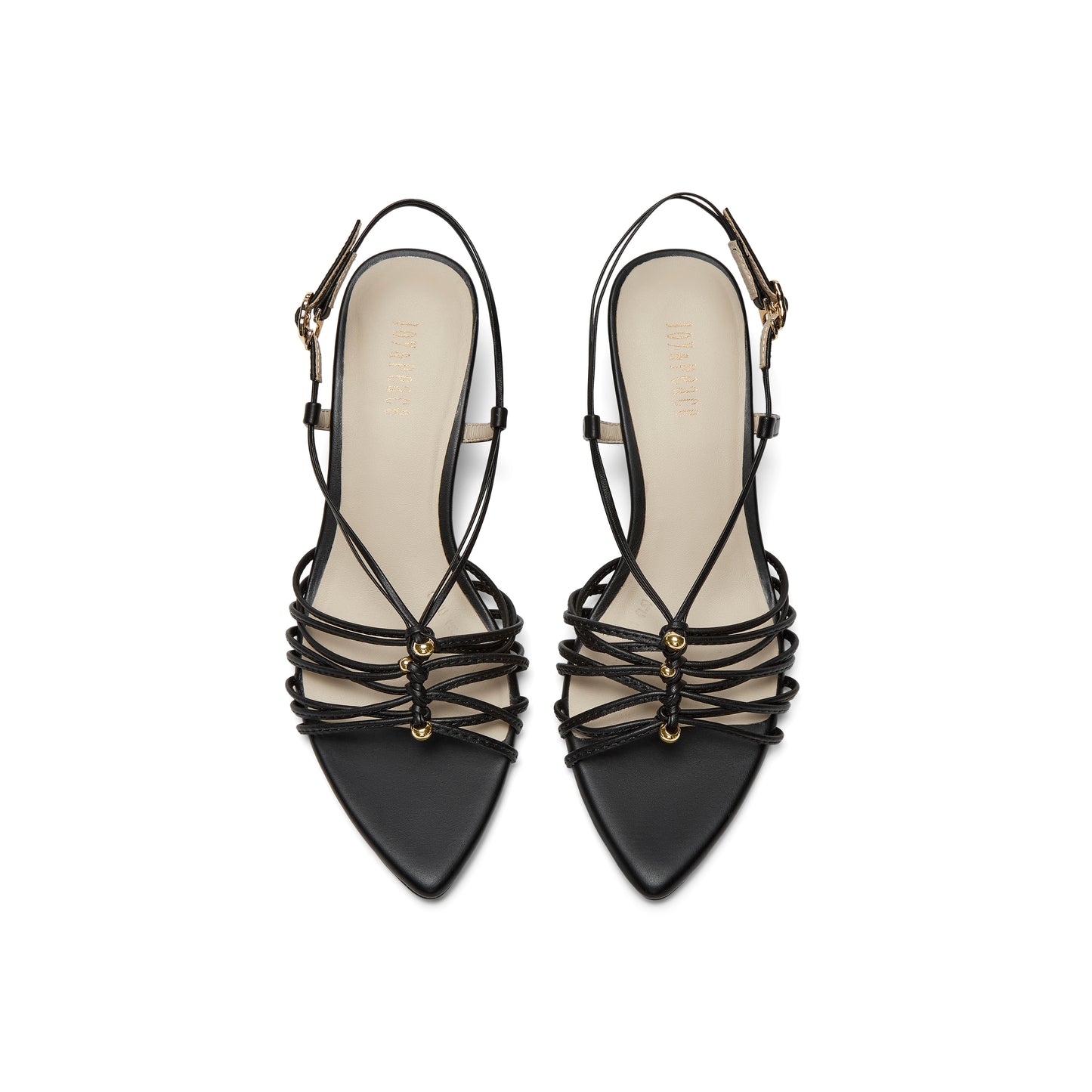Woven Strap Heel Sandals