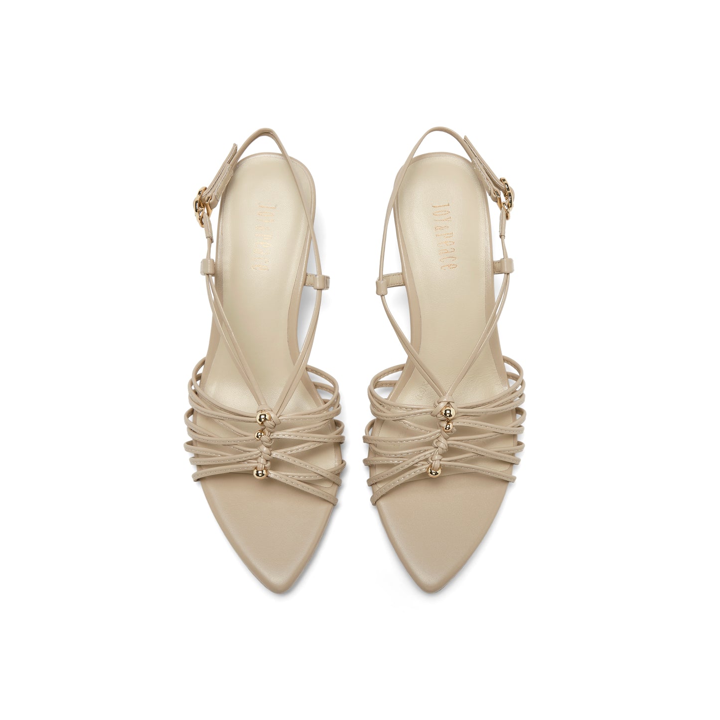Woven Strap Heel Sandals
