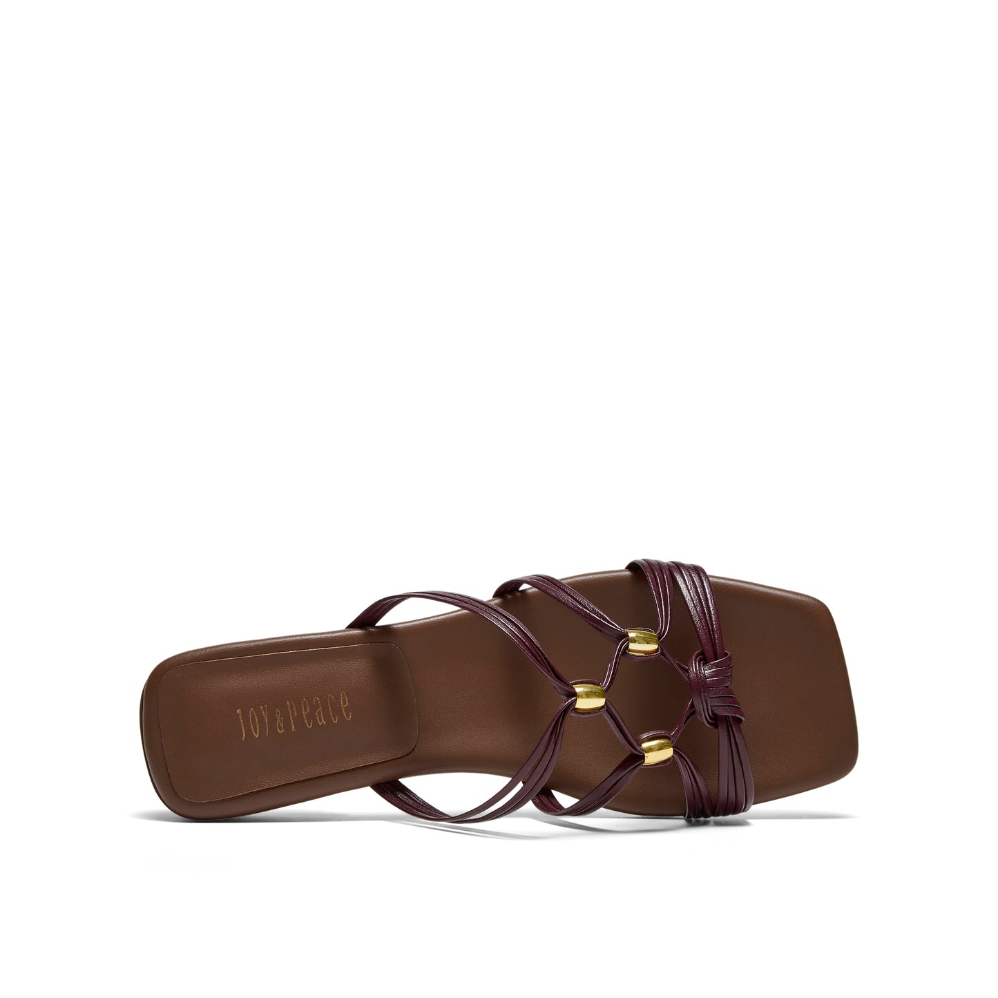 Beaded Woven Strap Flats