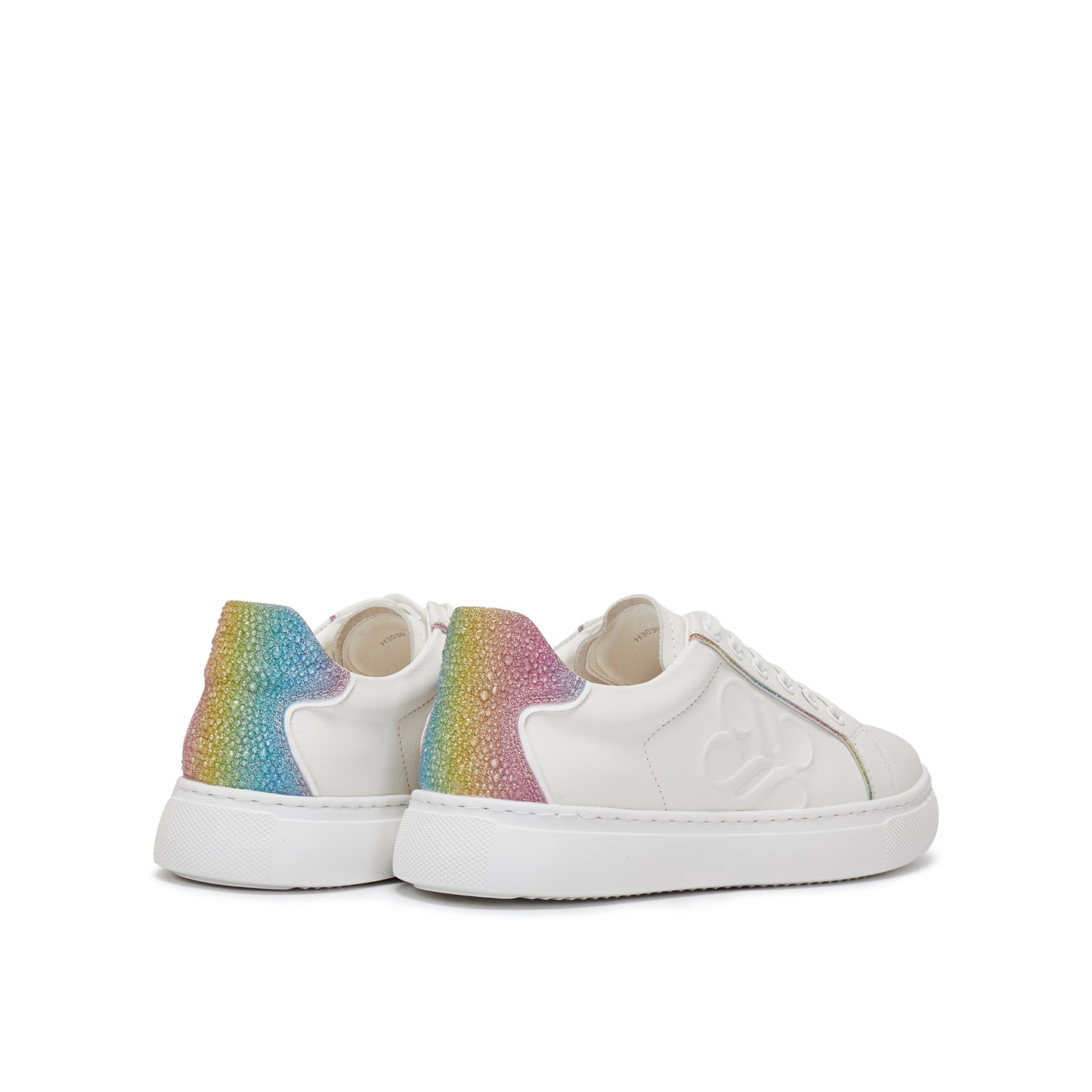 Embossed JP Infinity Logo/Iris Sneakers