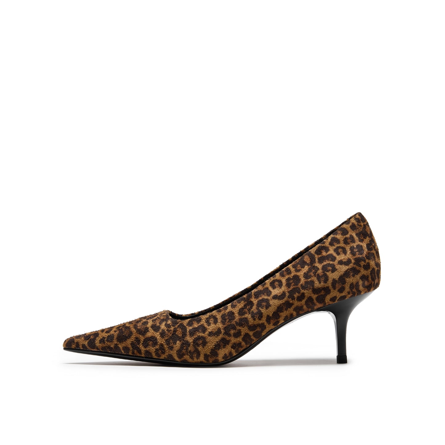 Pointy Toe Leopard Printed Heels
