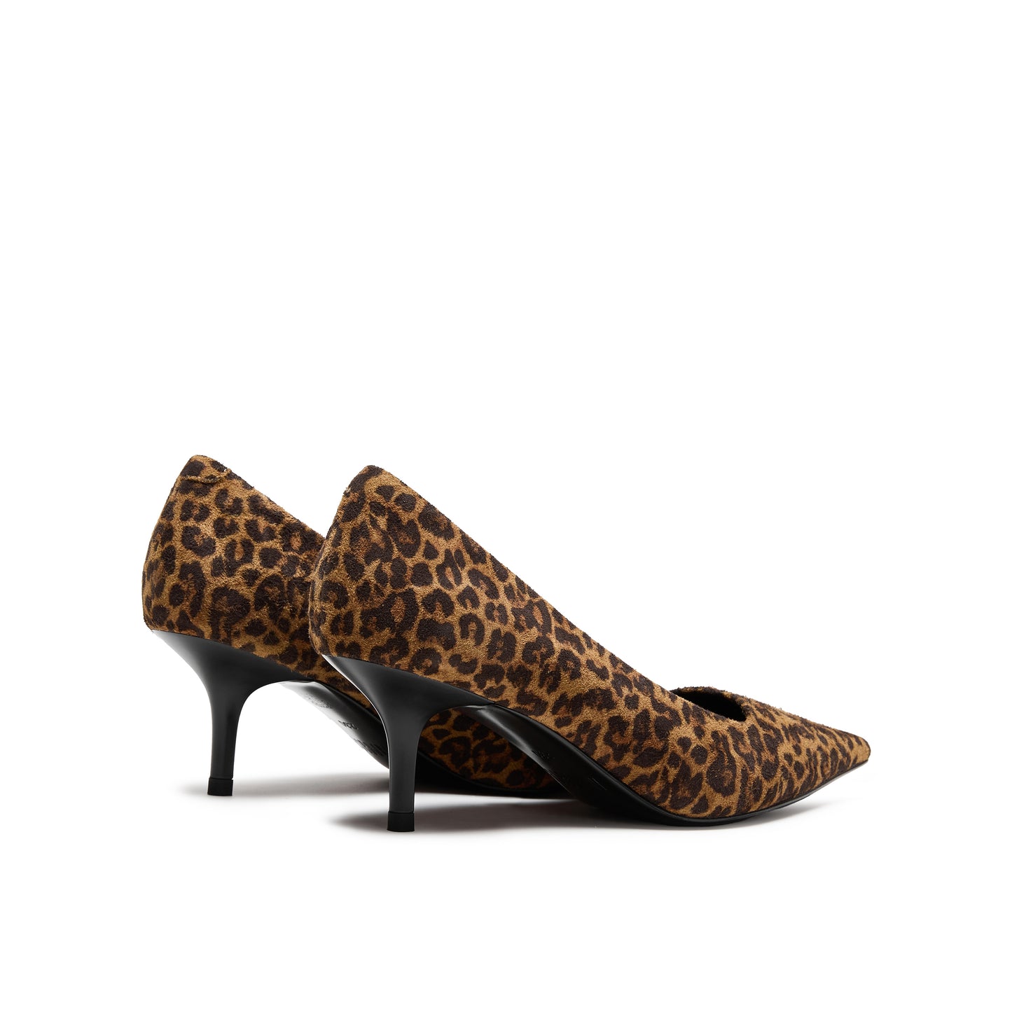 Pointy Toe Leopard Printed Heels