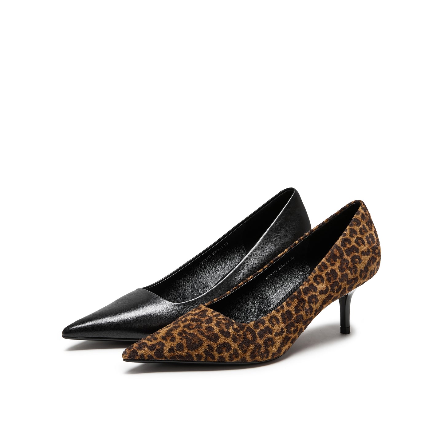 Pointy Toe Leopard Printed Heels