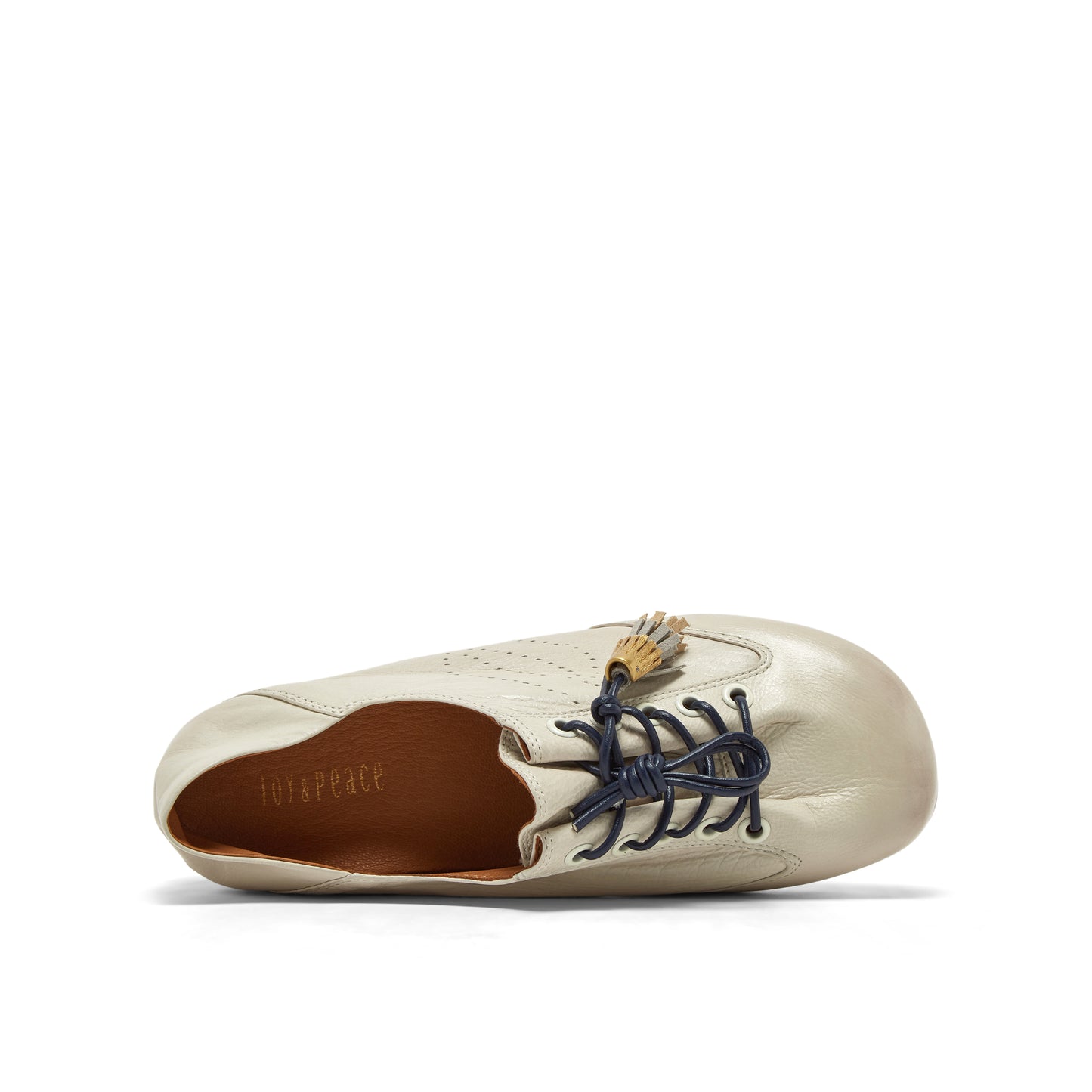 Retro Washed Leather Sneakers