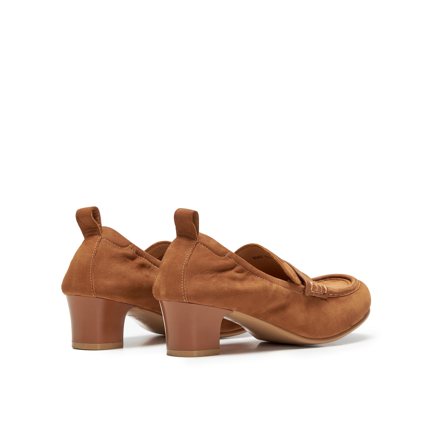 Retro Block Heel Loafers