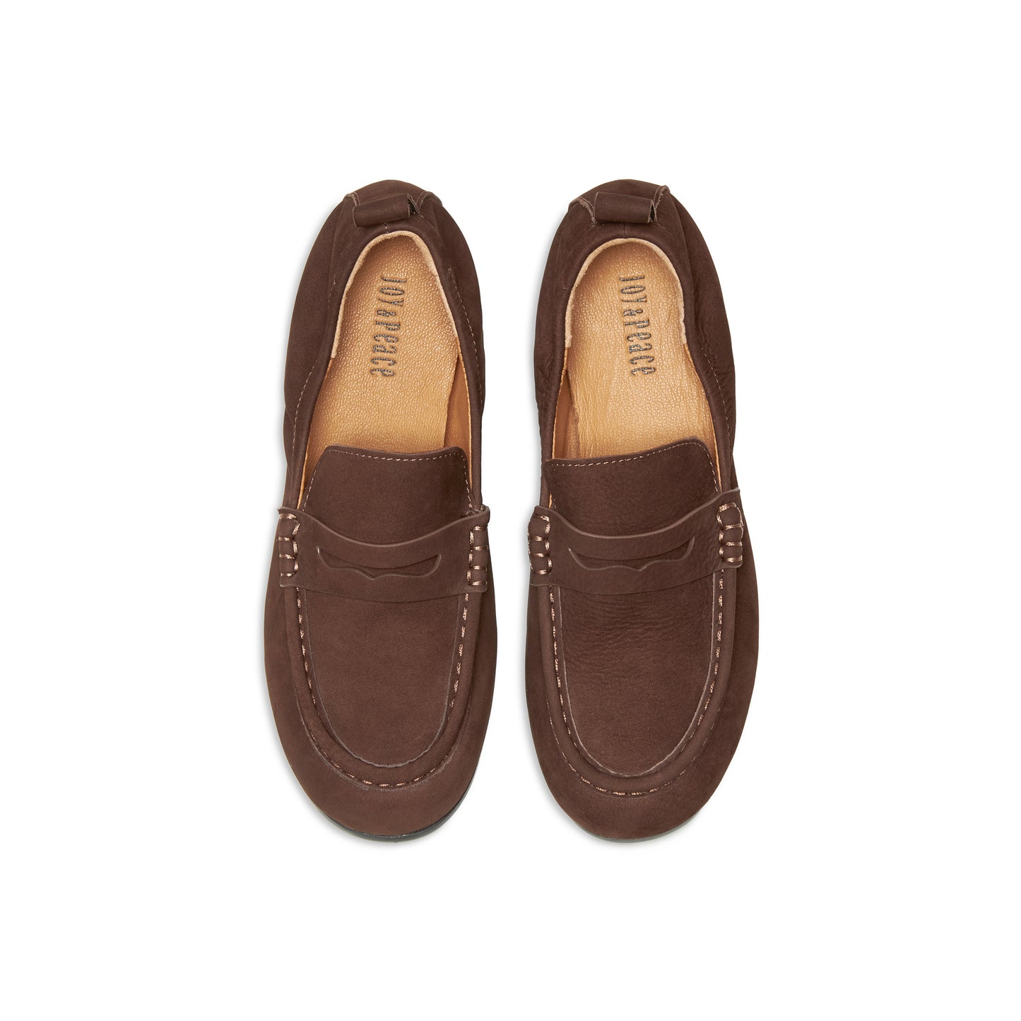 Retro Block Heel Loafers