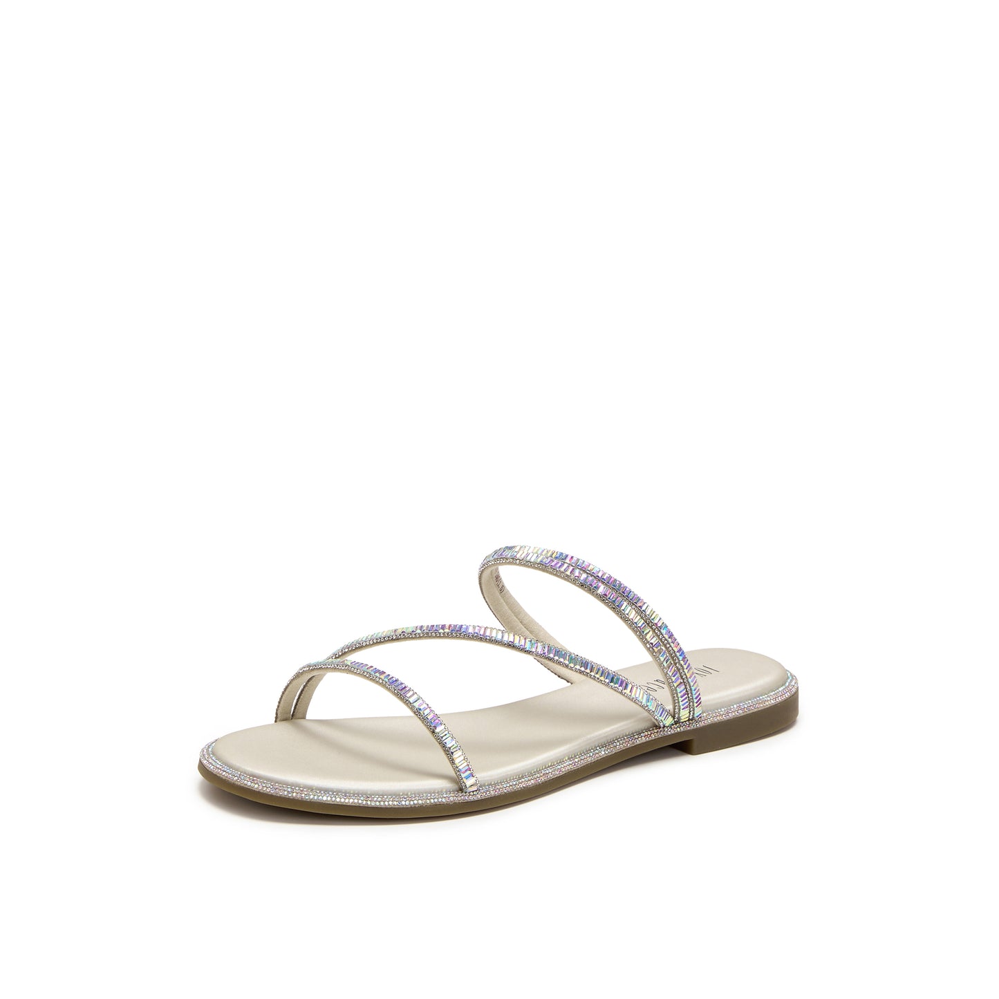 Embellished Strap Flats