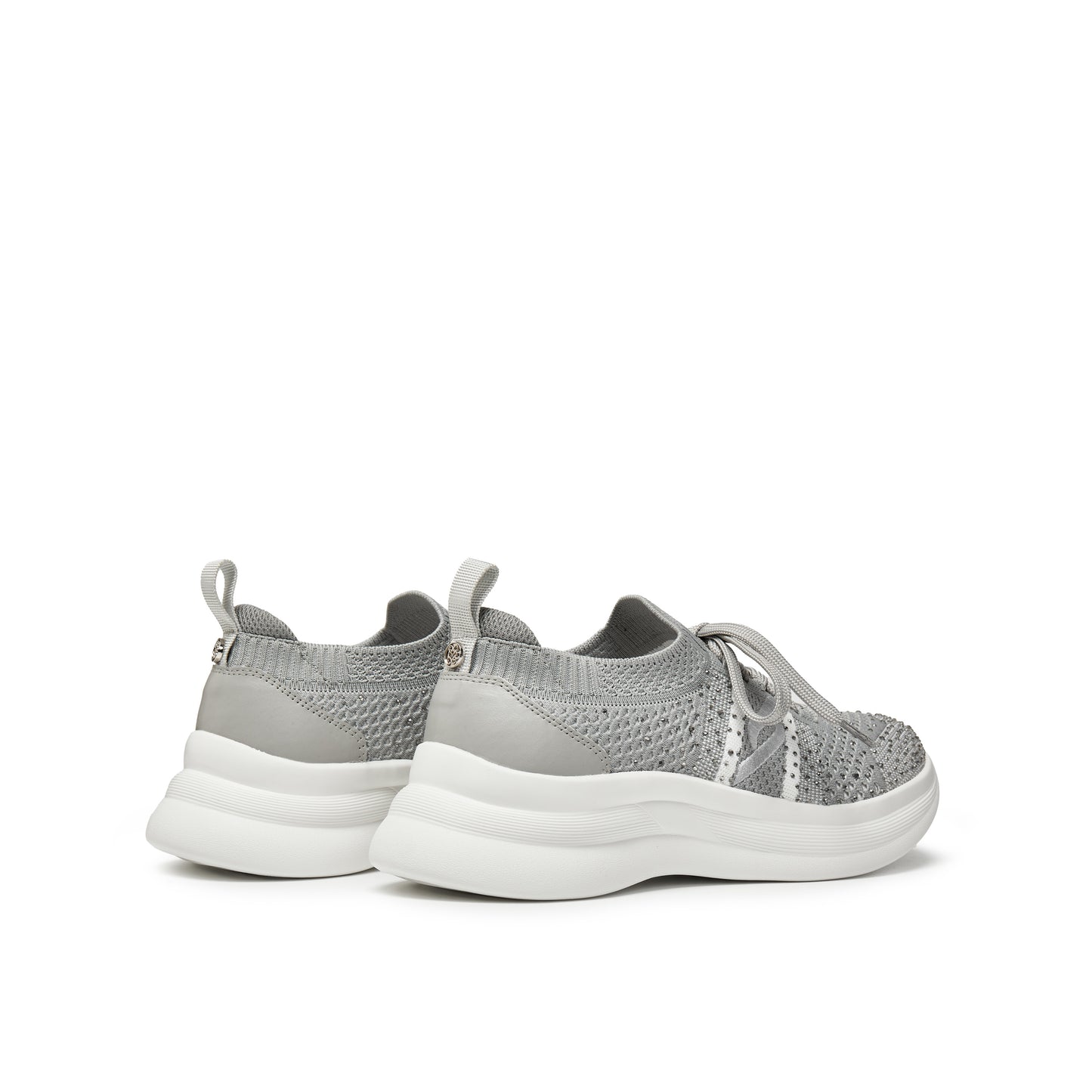 Crystal Knit Slip-On Sneakers