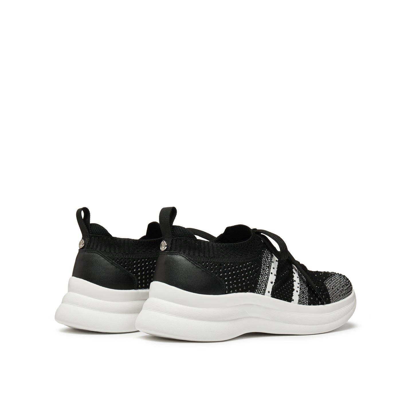 Crystal Knit Slip-On Sneakers