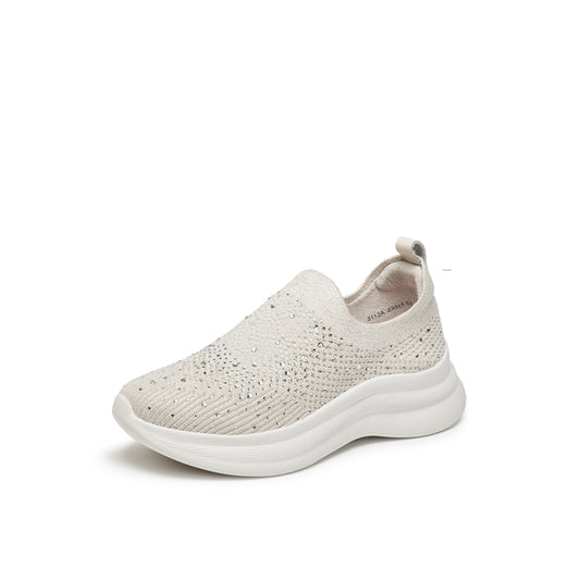 Knit Slip-On Sneakers
