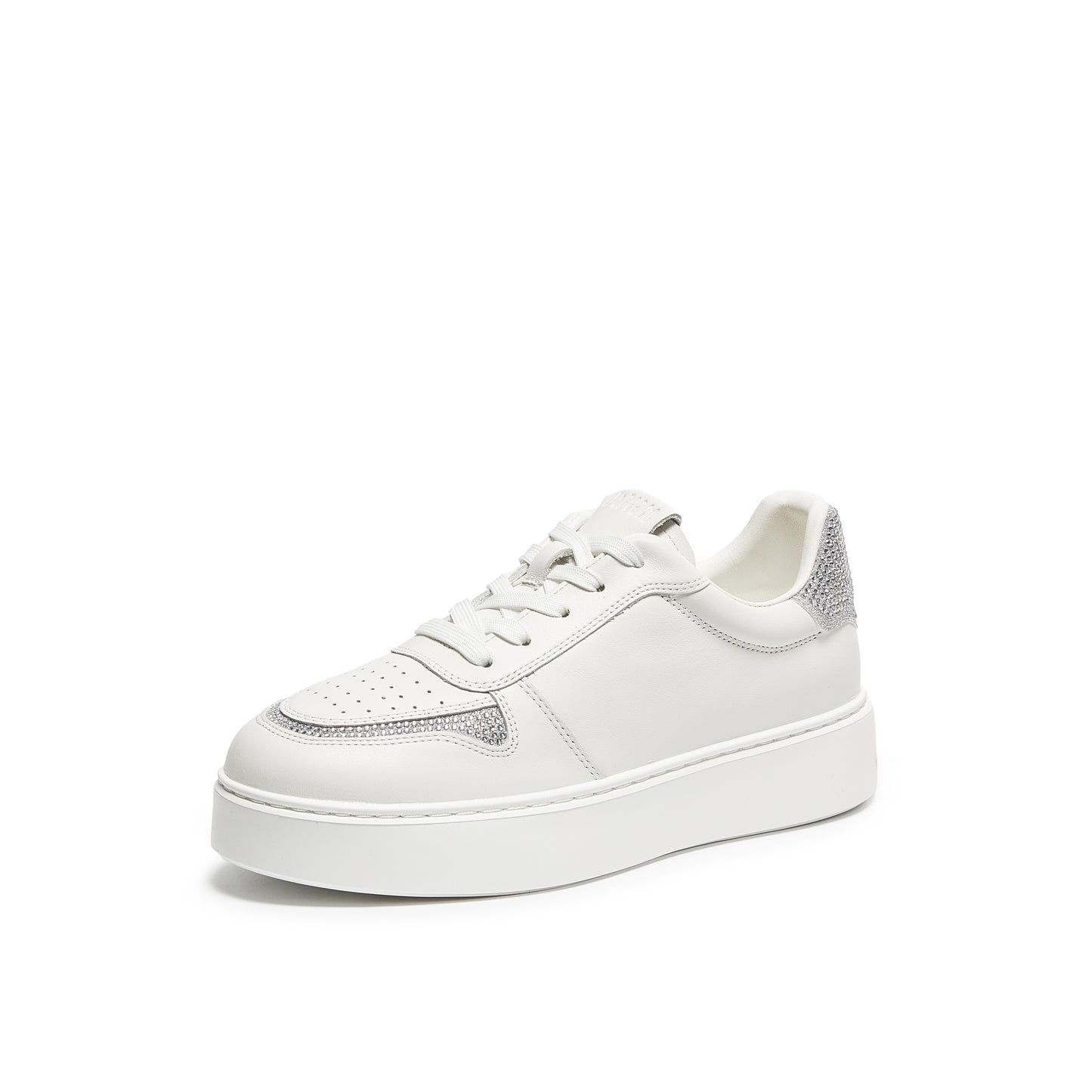 Versatile Sneakers with Crystal Embellishment