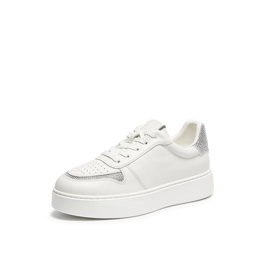 Versatile Sneakers with Crystal Embellishment