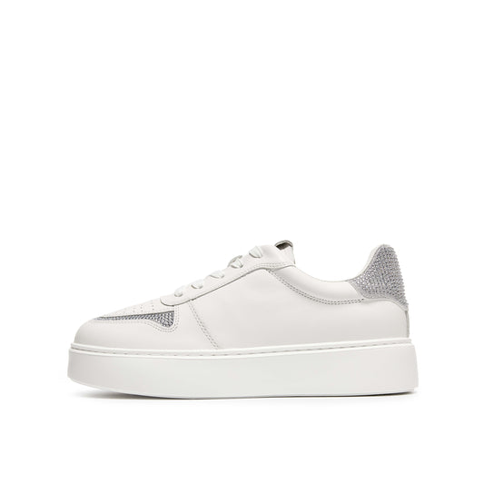 Versatile Sneakers with Crystal Embellishment
