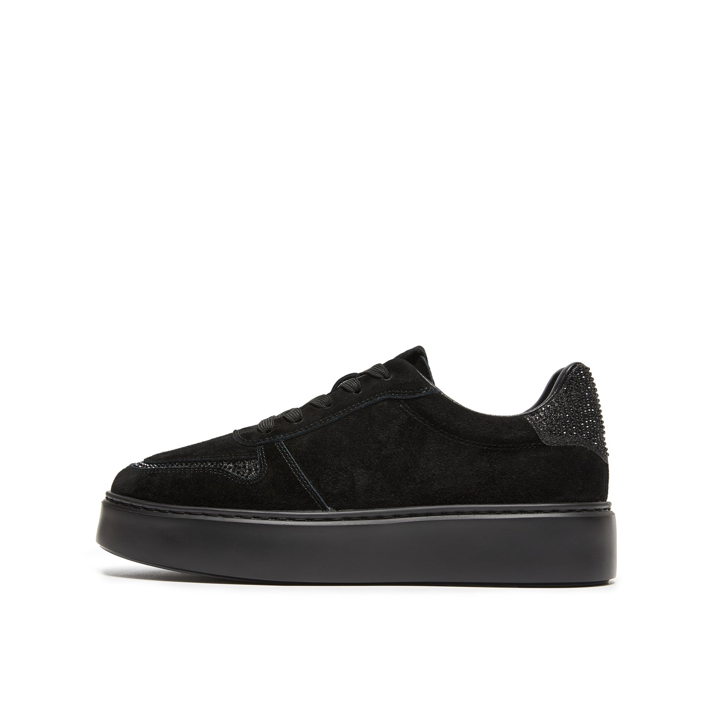 Versatile Sneakers with Crystal Embellishment