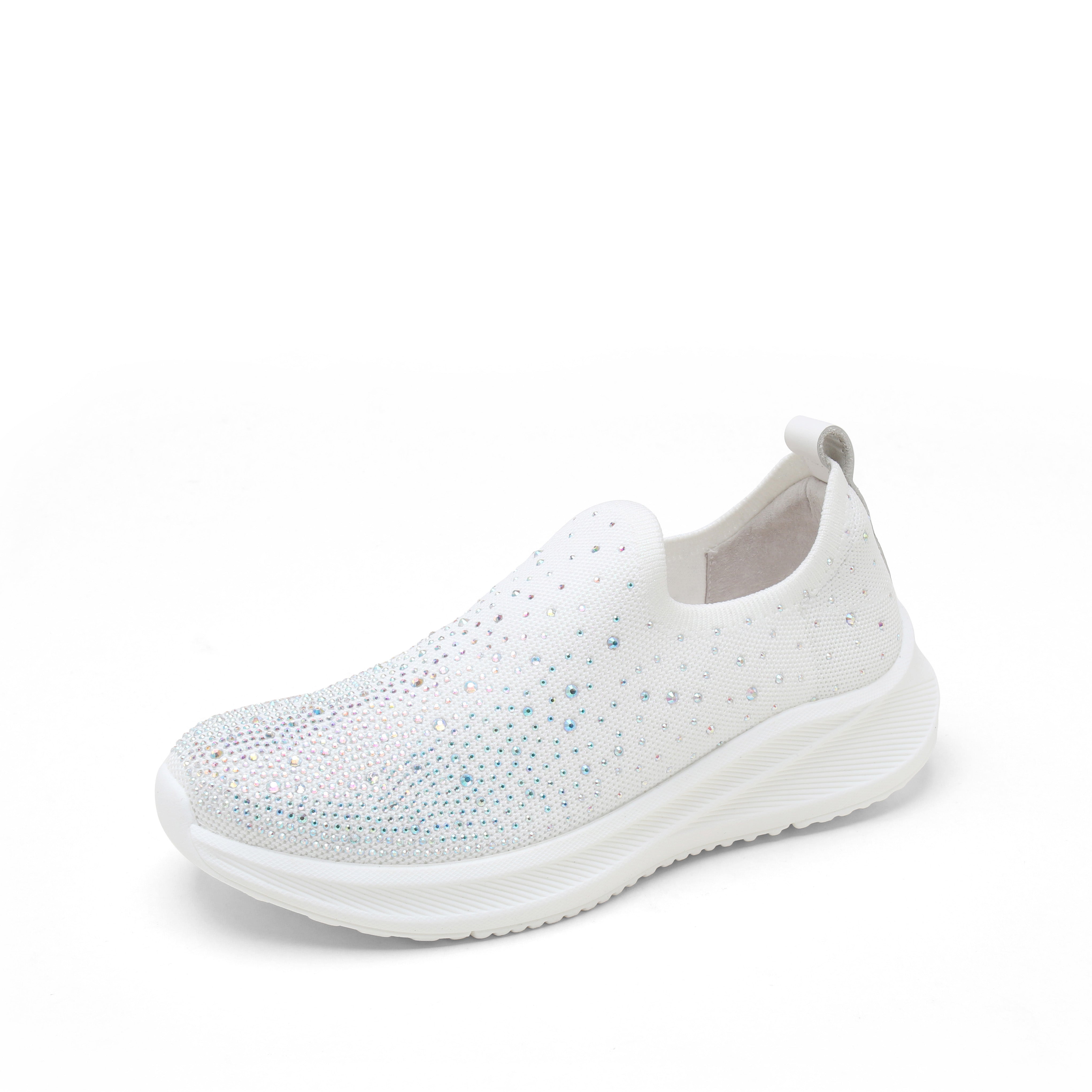 Crystal Knit Slip-0n Shoes