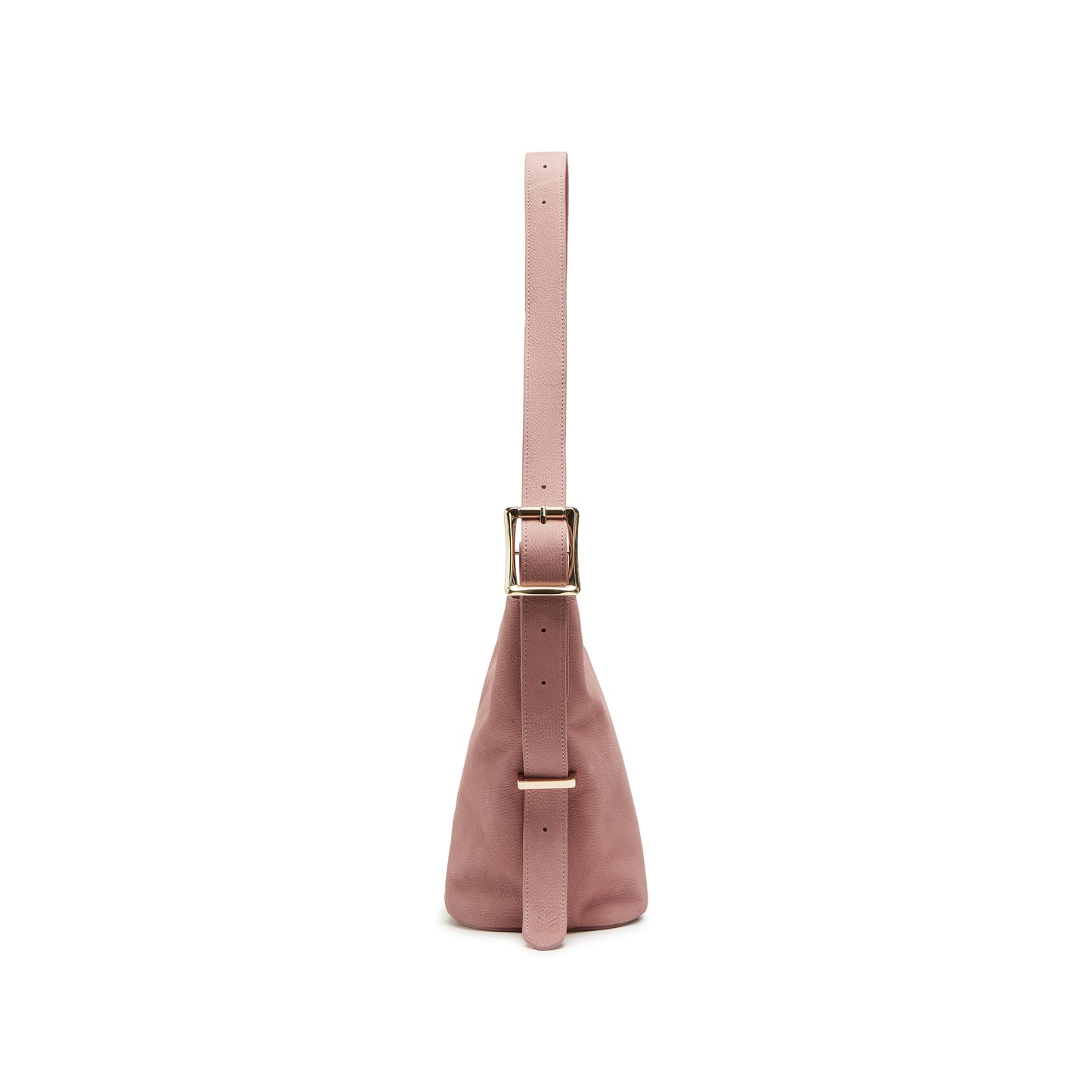 Soft Calf Nubuck Leather Bucket Bag