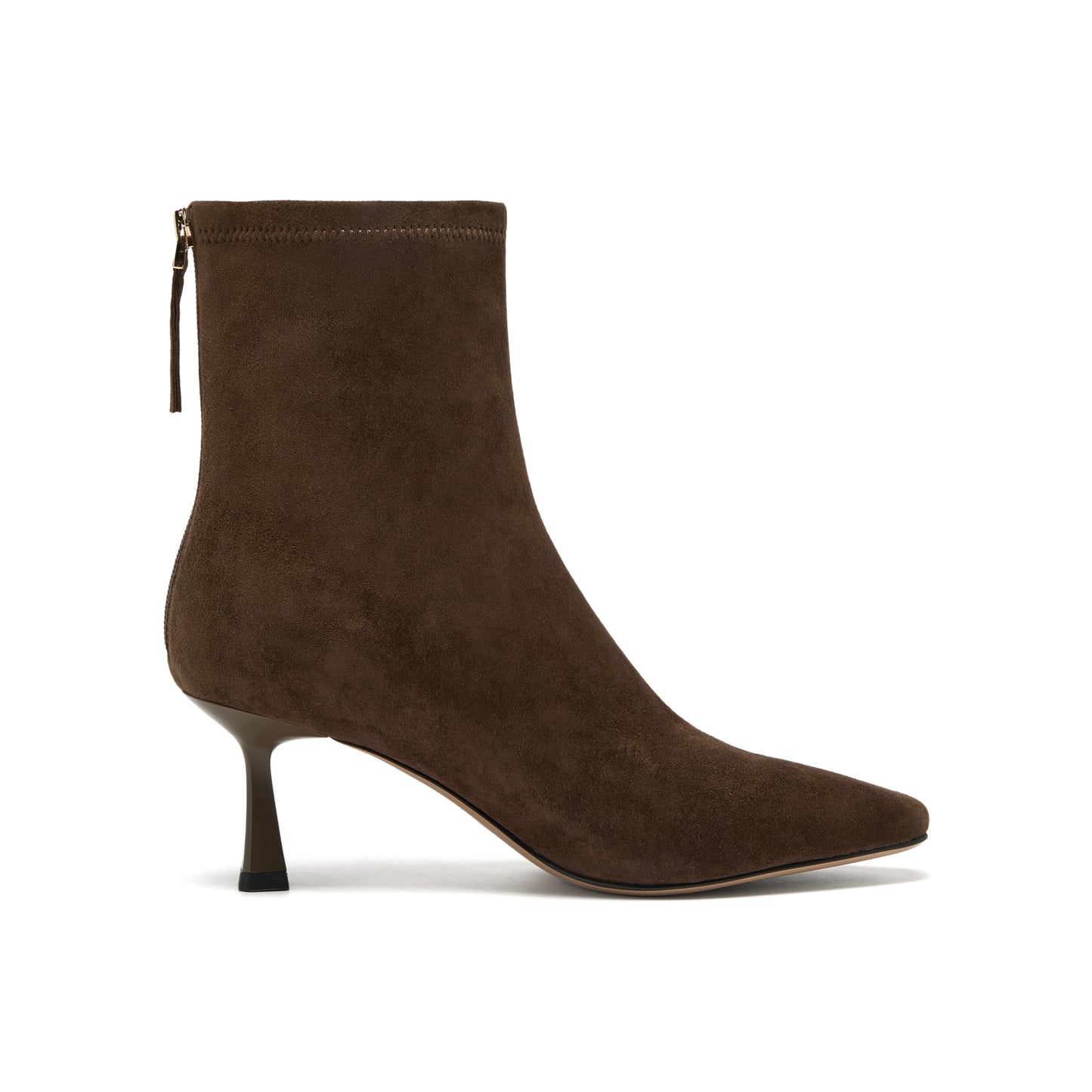 Back Zipper High Heel Boots