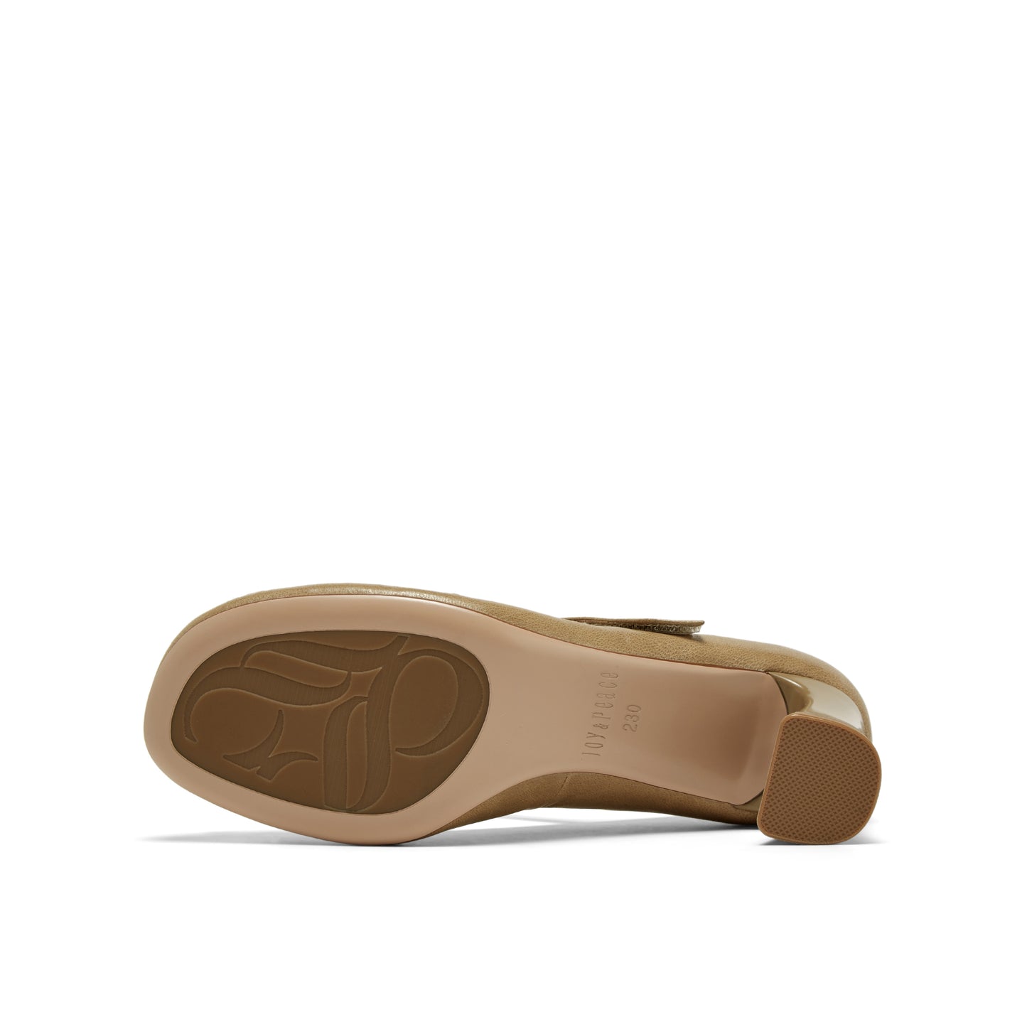 Gatherd Leather Mary Jane Shoes