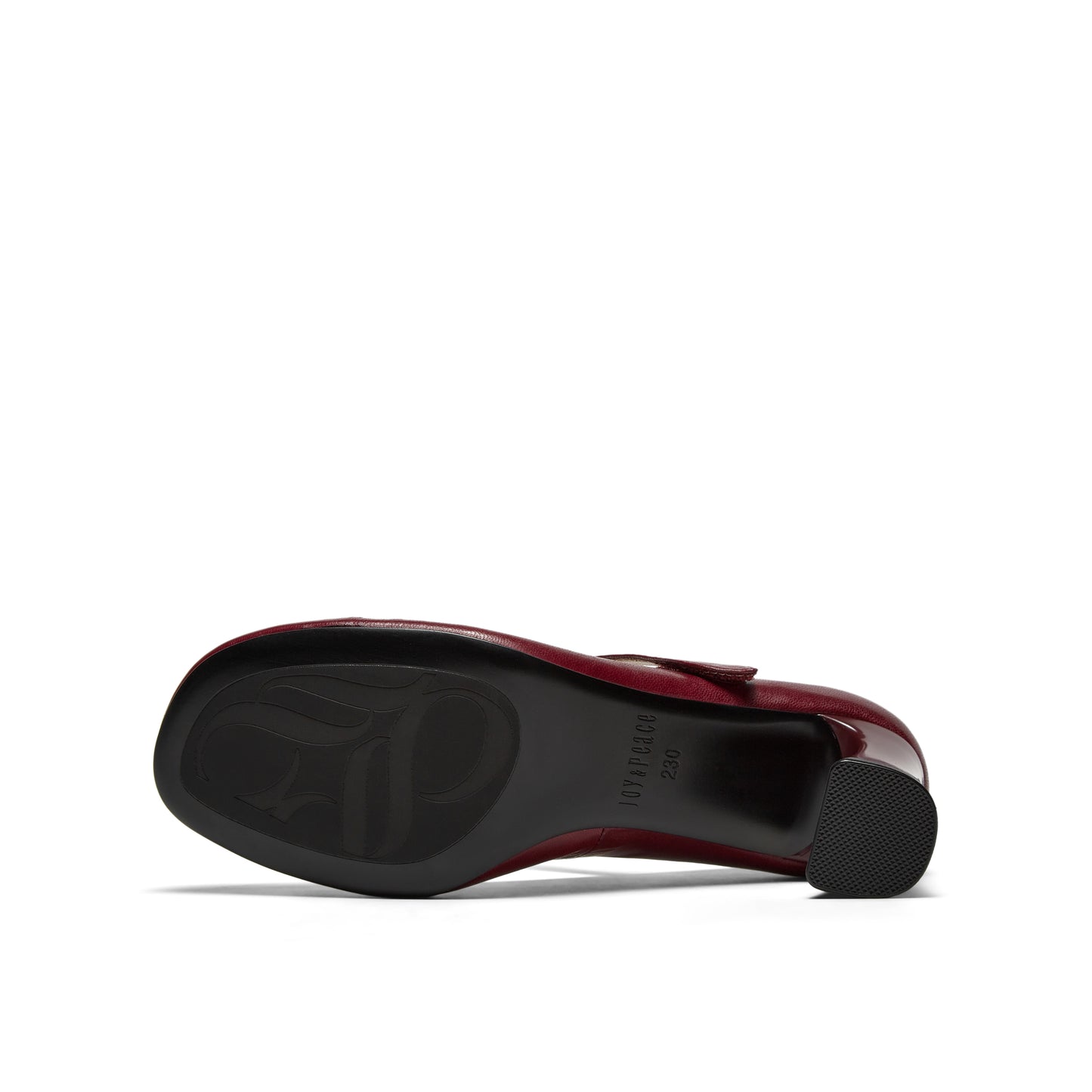 Gatherd Leather Mary Jane Shoes