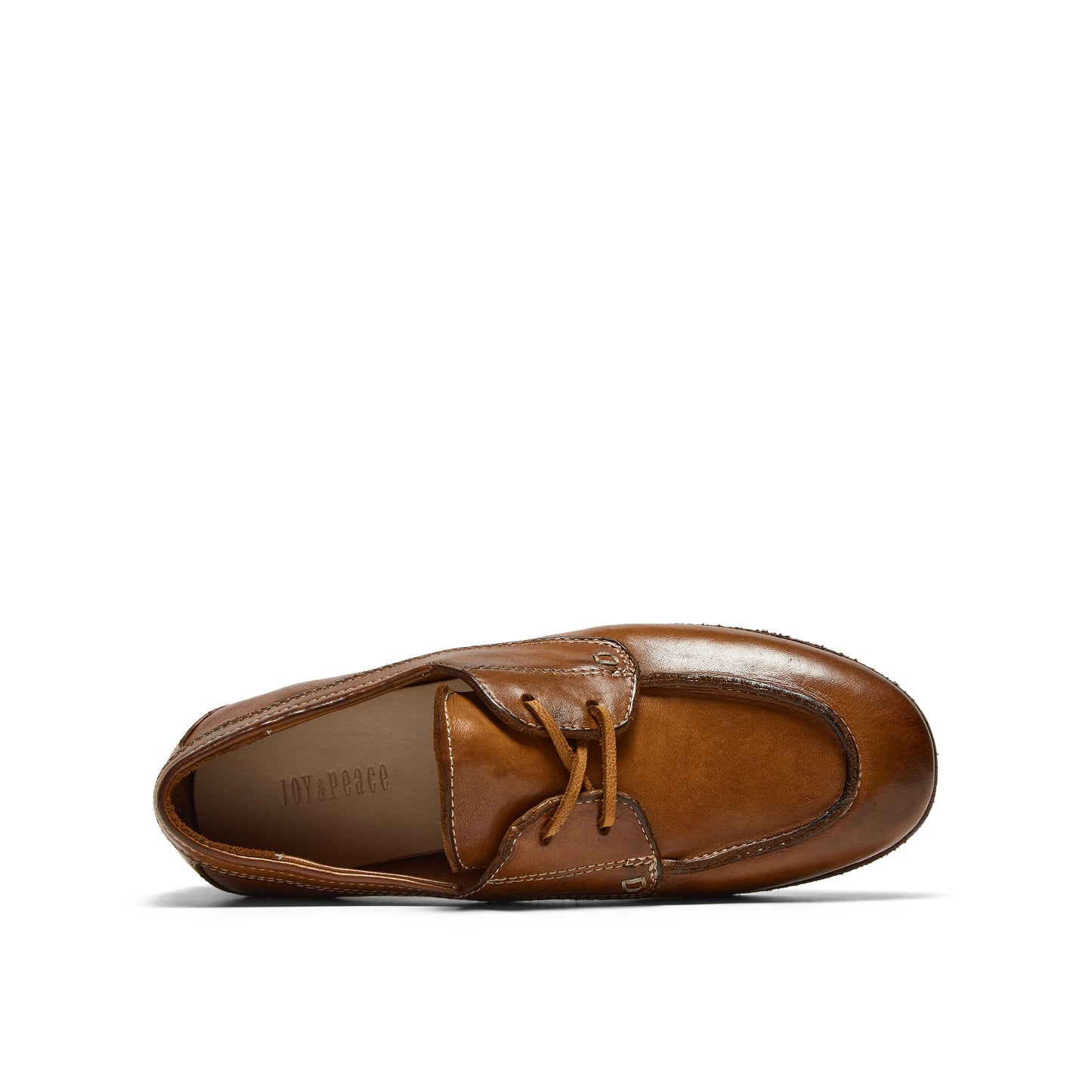 Retro Horse Leather Oxford Shoes