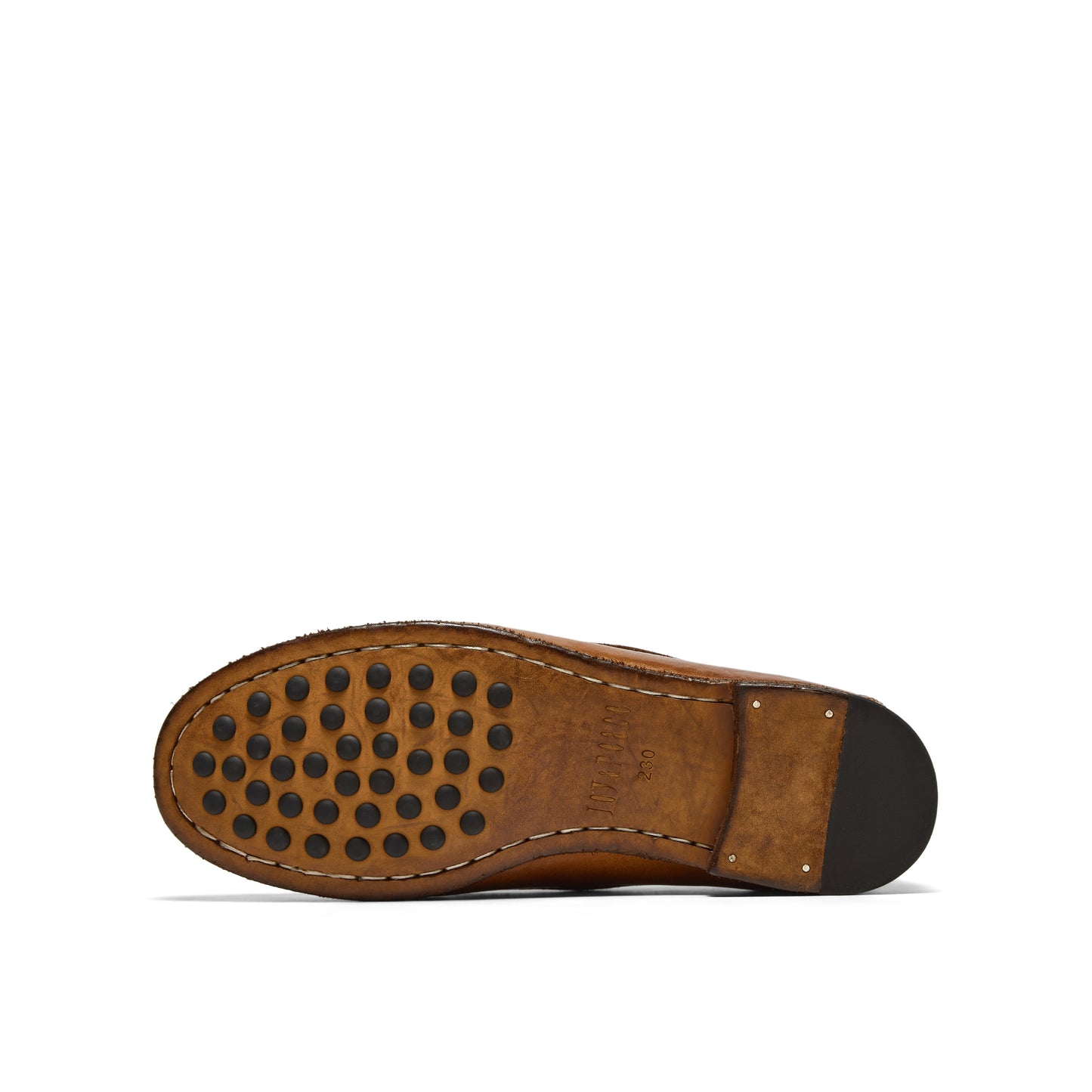 Retro Horse Leather Oxford Shoes