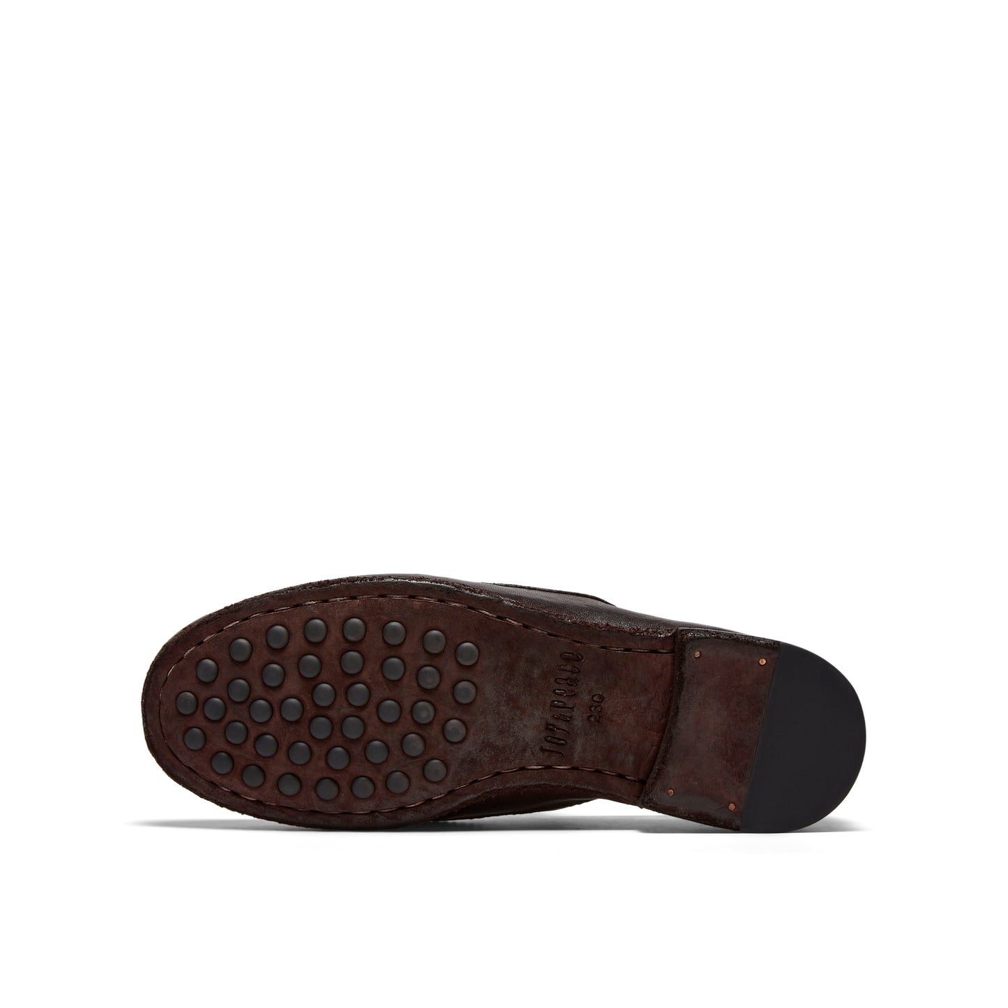 Retro Horse Leather Oxford Shoes