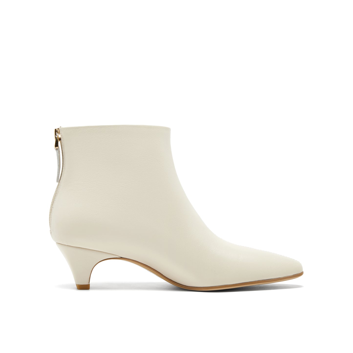 Minimalist Kid Leather Ankle Boots