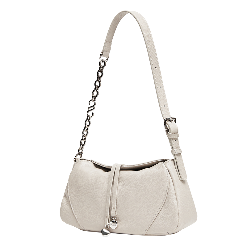 Soft Calf Leather Shoulder Bag