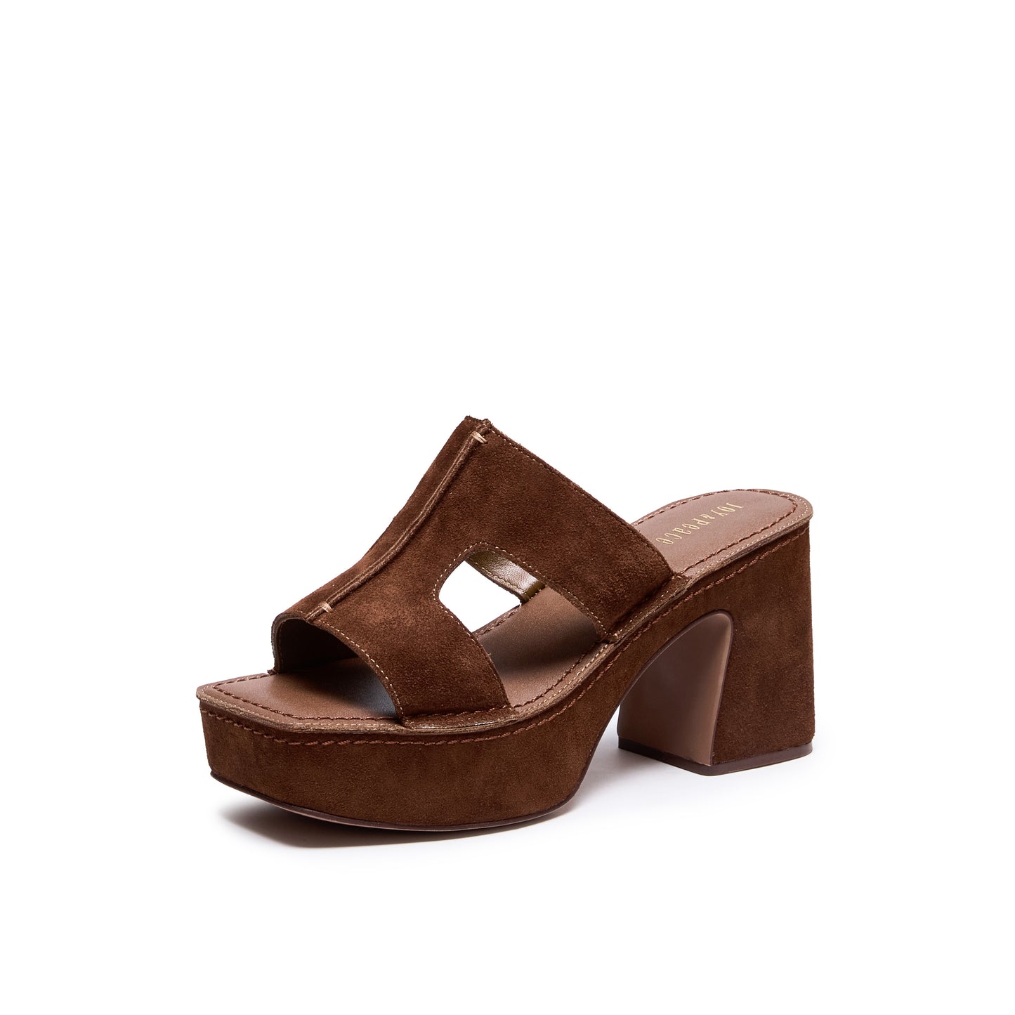 Retro Platform Slippers