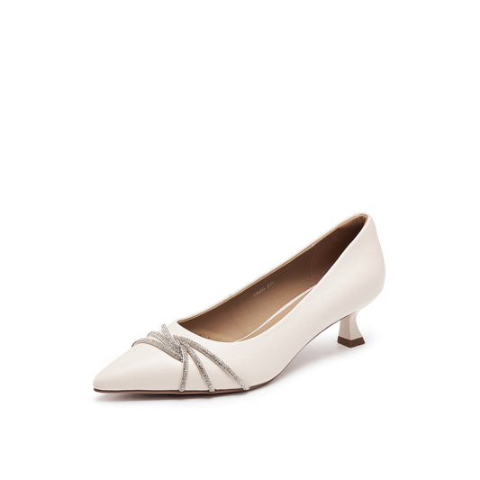 360 Cushy Cushy Sparkling Crystal Pumps
