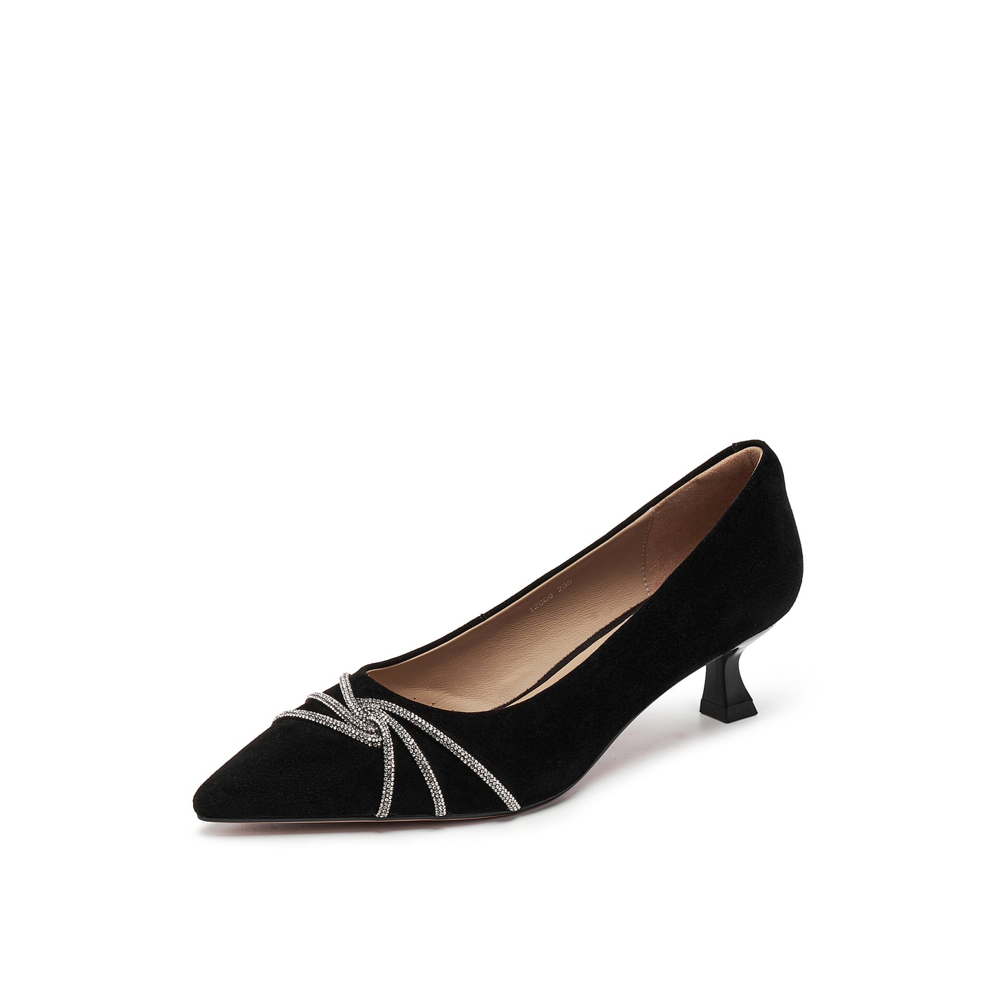 360 Cushy Cushy Sparkling Crystal Pumps