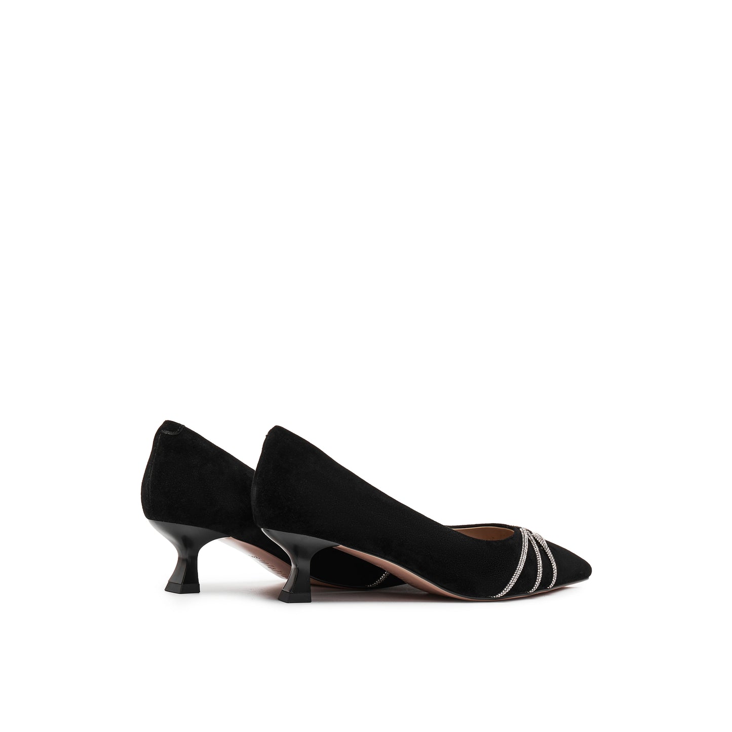 360 Cushy Cushy Sparkling Crystal Pumps