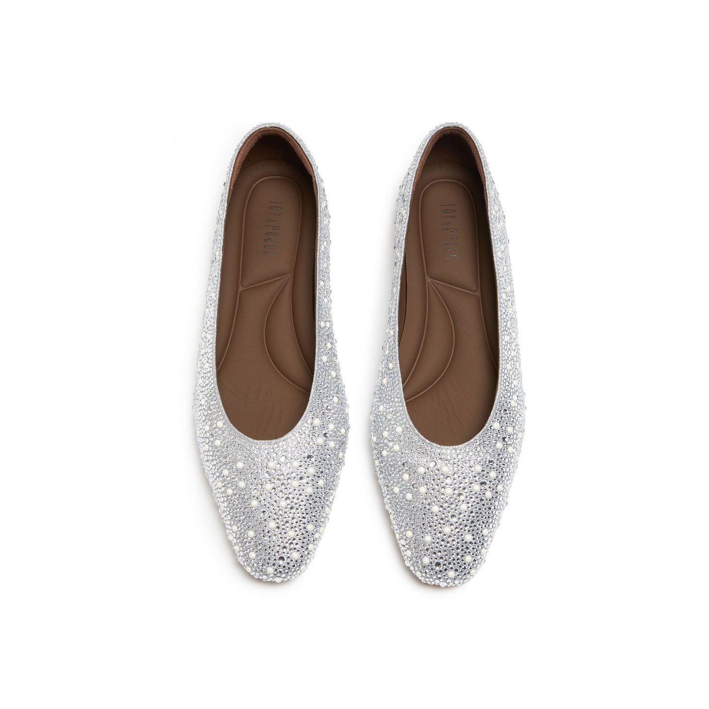 Low Heel Pumps with Crystal Embellishment