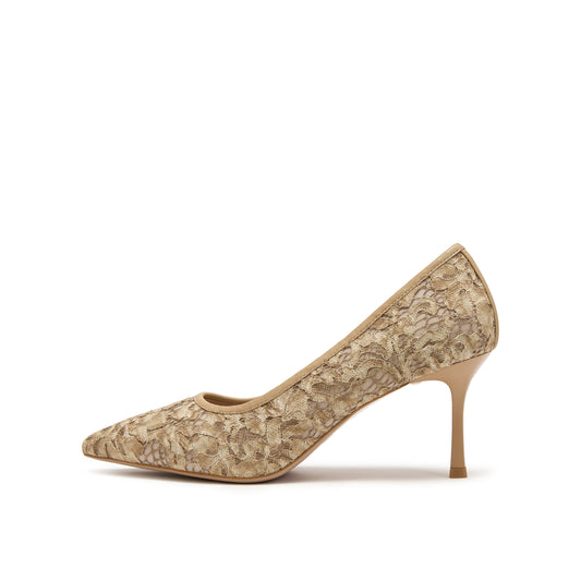 Elegant Lace High Heel Pumps