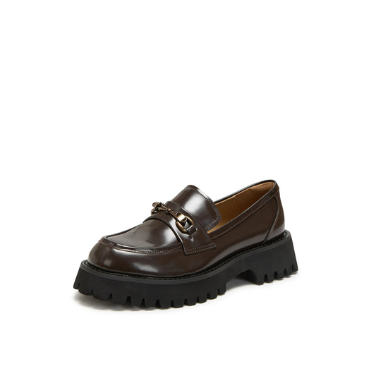 Lightweight Thick-Sole Loafers