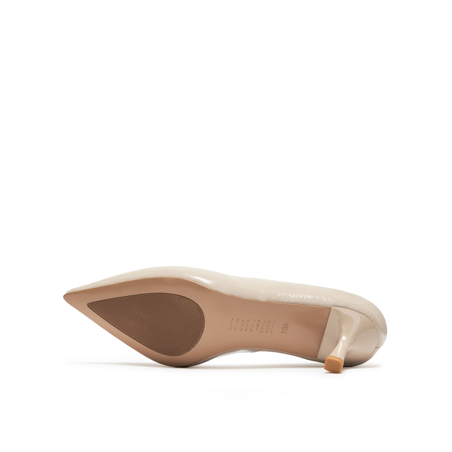360° Cushy Cushy Wrinkled Patent Pumps