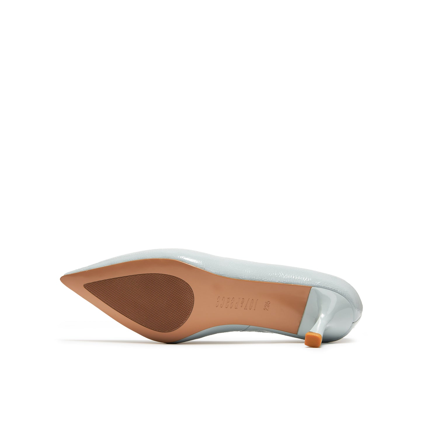 360° Cushy Cushy Wrinkled Patent Pumps