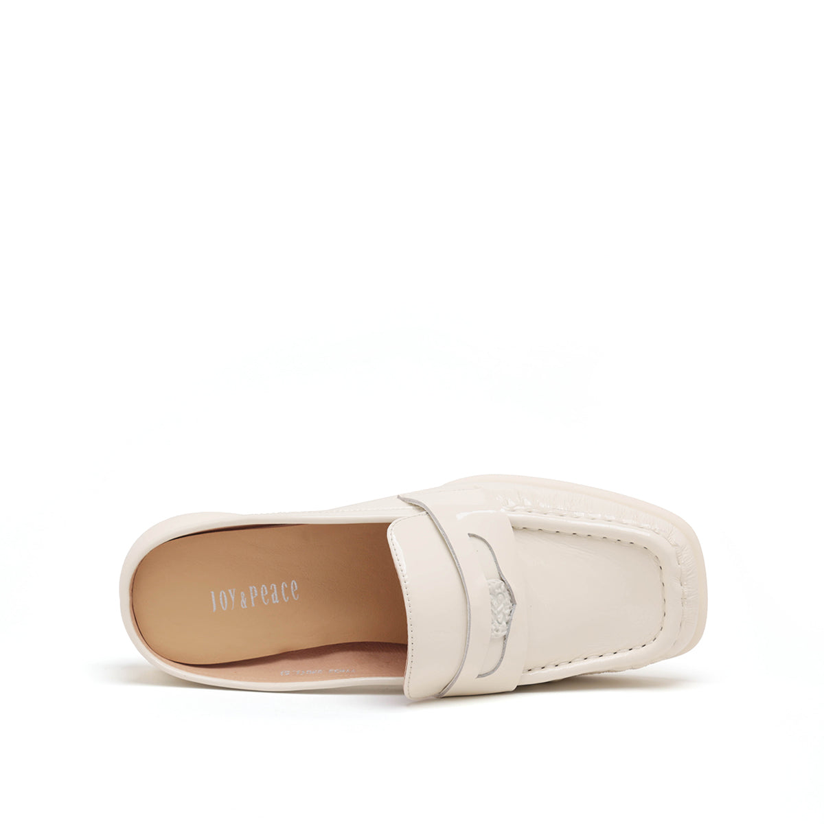 Soft Patent Mule Loafer