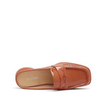 Soft Patent Mule Loafer