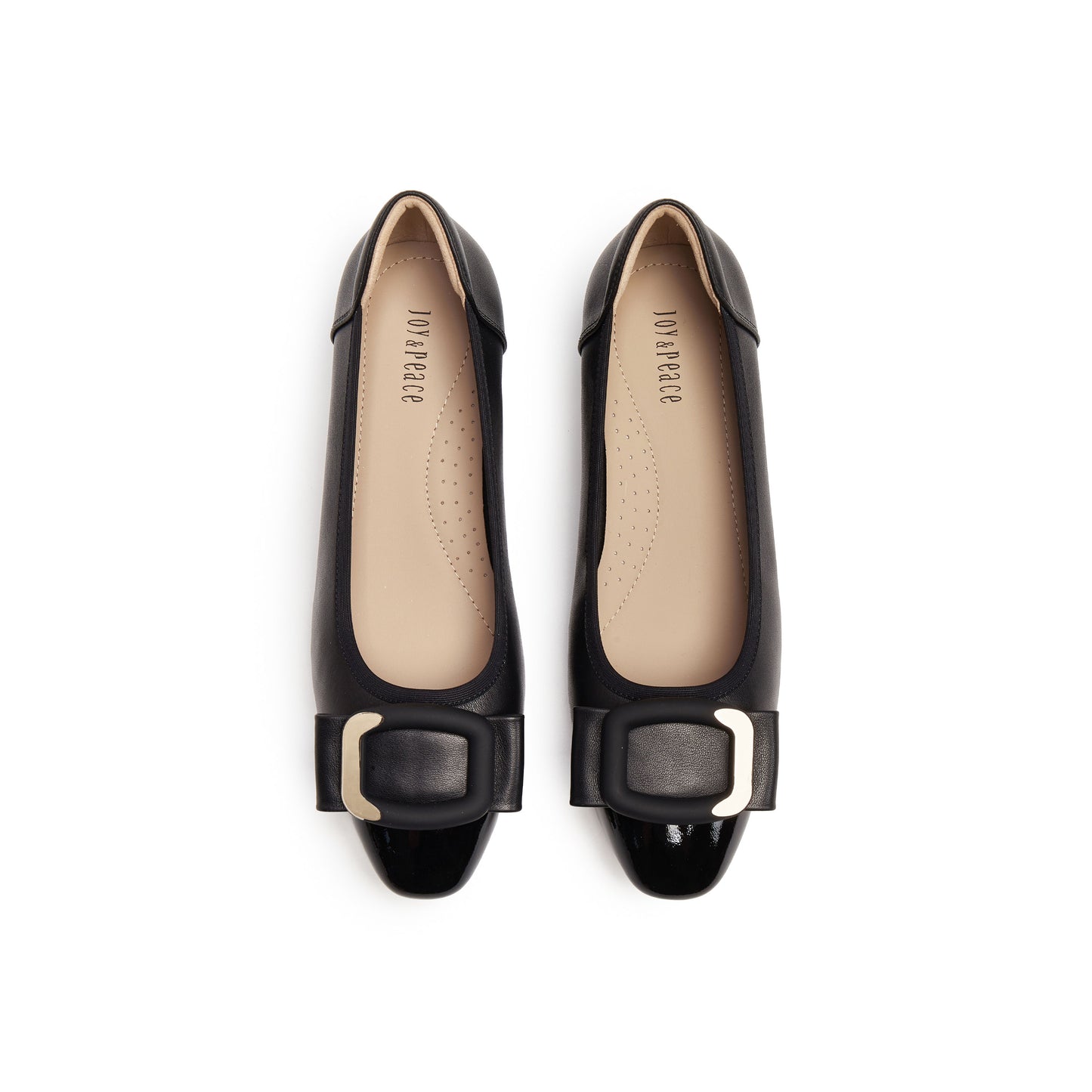 Classic Mid Heel Pumps with Toe Cap