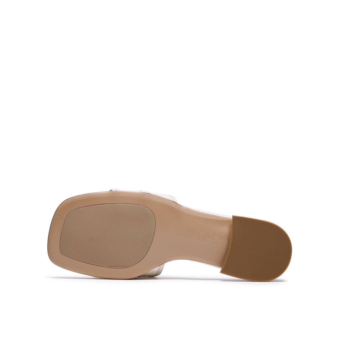Knotted Leather Raffia Slippers