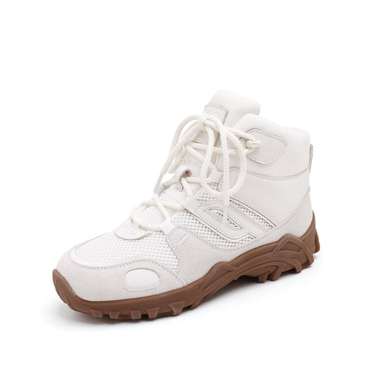 Multi Material Hiking Boots