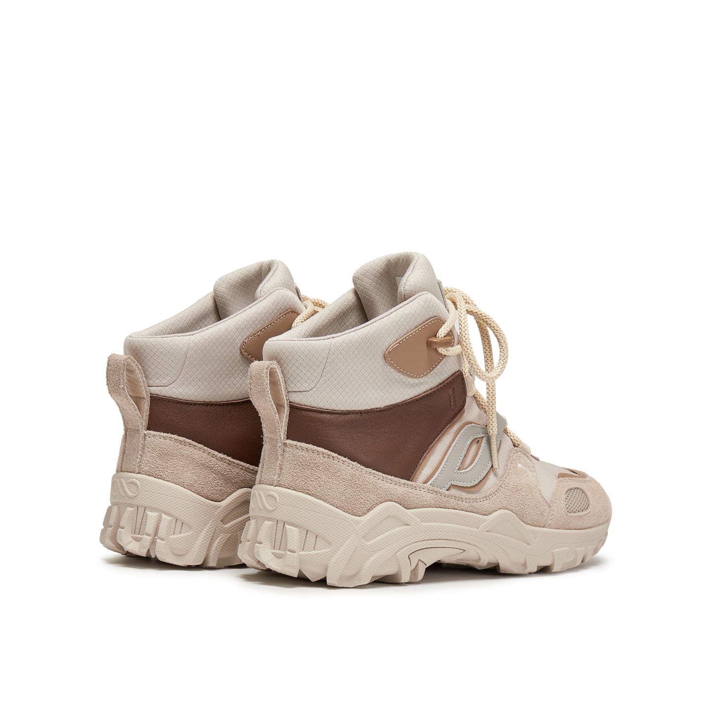 Multi Material Hiking Boots