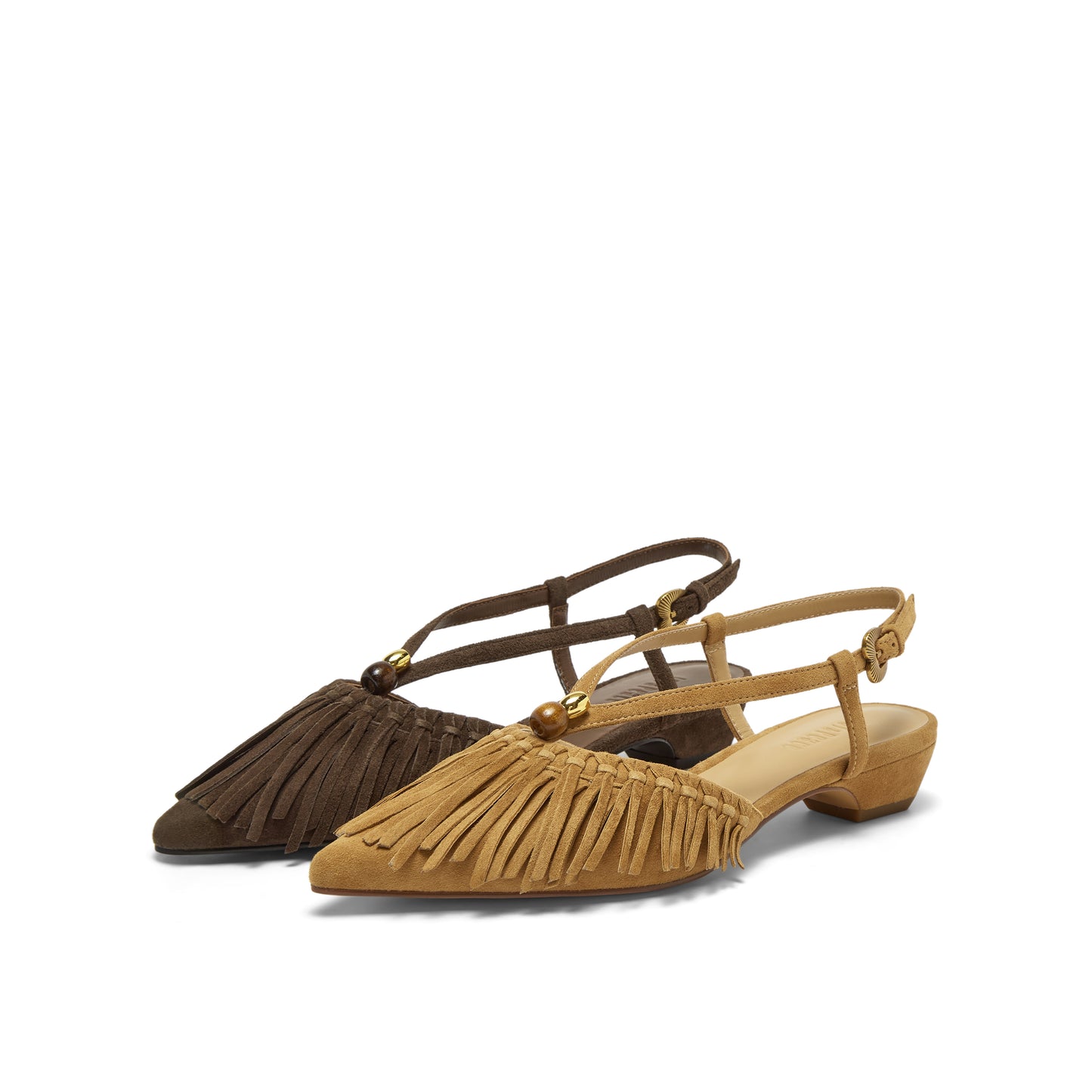 Tassel Slingback Pumps
