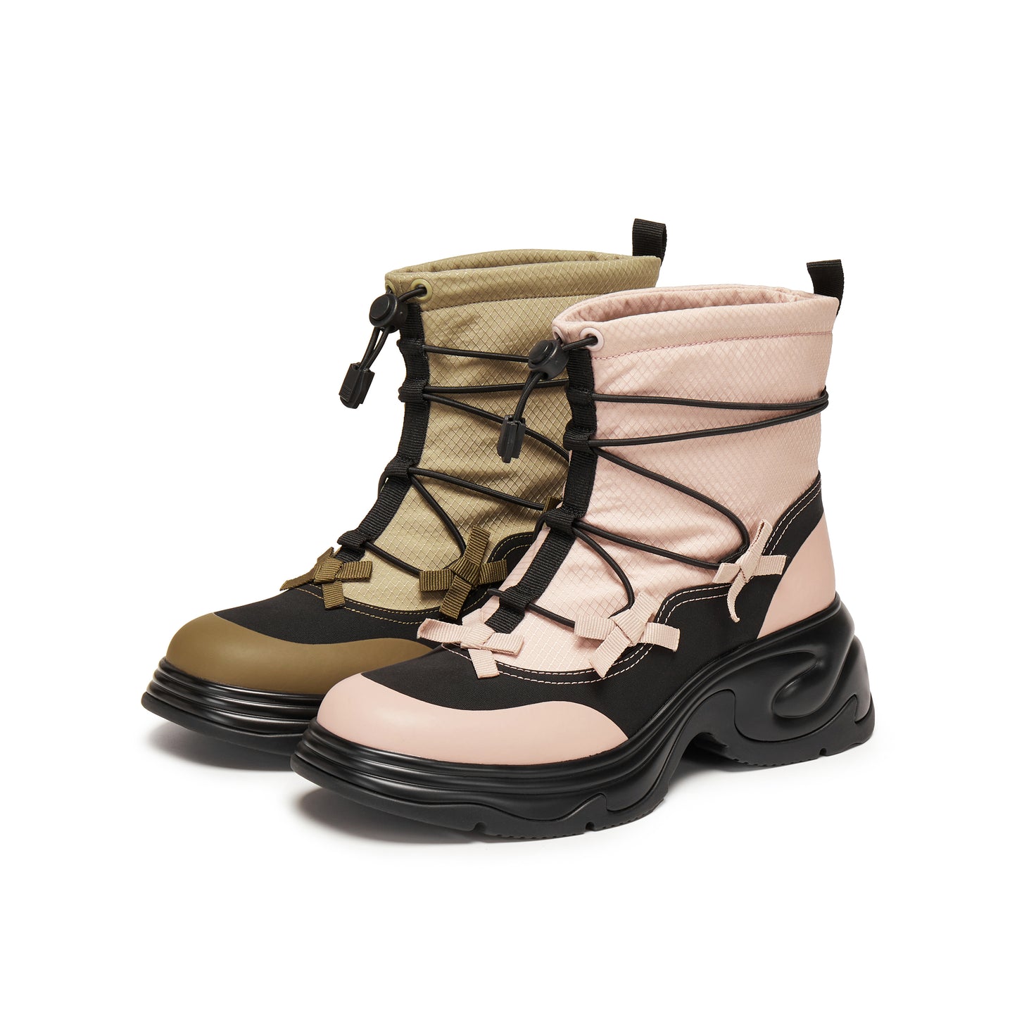 Bow Knot Design Hiking Boots